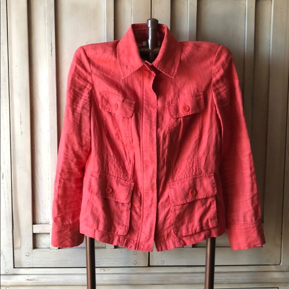 Liz Claiborne Linen Jacket